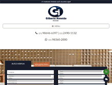 Tablet Screenshot of gilbertoalmeida.com.br